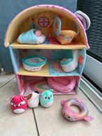 Squishville Huis + Pool Party Set, Ophalen, Zo goed als nieuw, Poppenhuis