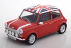 Mini Cooper 1997 – Redfire & Flag – Schaal 1:18 – Solido, Hobby en Vrije tijd, Modelauto's | 1:18, Nieuw, Solido, Ophalen of Verzenden