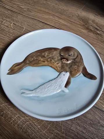 Goebel Zeehonden Bord 1981 - Nummer 1579 beschikbaar voor biedingen