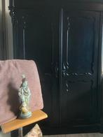 Vintage kast zwart, Huis en Inrichting, Ophalen, Zo goed als nieuw