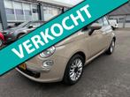 Fiat 500 1.2 Lounge Cappuccino verkocht, Voorwielaandrijving, Stof, Gebruikt, 23 km/l