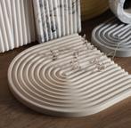 Jesmonite Beige gebogen boog 22cm, Veens Living, Nieuw, Elst, Info@veensliving.nl