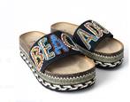 Boho Beach Slippers - Zomerse Vrolijkheid!, Kleding | Dames, Ophalen of Verzenden, Nieuw, Slippers