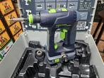 Festool c18 basic, Doe-het-zelf en Verbouw, Gereedschap | Boormachines, Ophalen of Verzenden, Zo goed als nieuw, 600 watt of meer