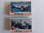 2 Vintage Opwind BANDAI model LOTUS / BRABHAM Ford Zeldzaam, Antiek en Kunst, Ophalen of Verzenden