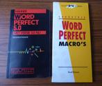 WordPerfect 5.0 referentiegids en WordPerfect Macro's, Ophalen of Verzenden, Zo goed als nieuw, Software