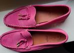 Leren suede mocassins maat 39, Ophalen of Verzenden, Zo goed als nieuw, Espadrilles of Moccasins, Roze