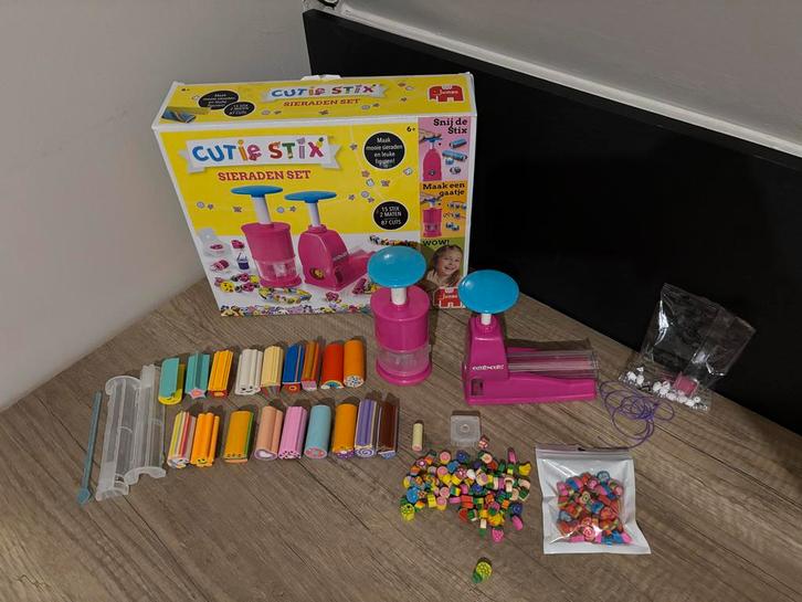 Cutie Stix Sieraden Set Knutselpakket Jumbo, Kinderen en Baby's, Speelgoed | Educatief en Creatief, Zo goed als nieuw, Knutselen