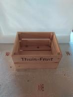 Houten Aardappelkistje "Thuis-Fruit", Huis en Inrichting, Ophalen of Verzenden, Minder dan 50 cm, Minder dan 50 cm