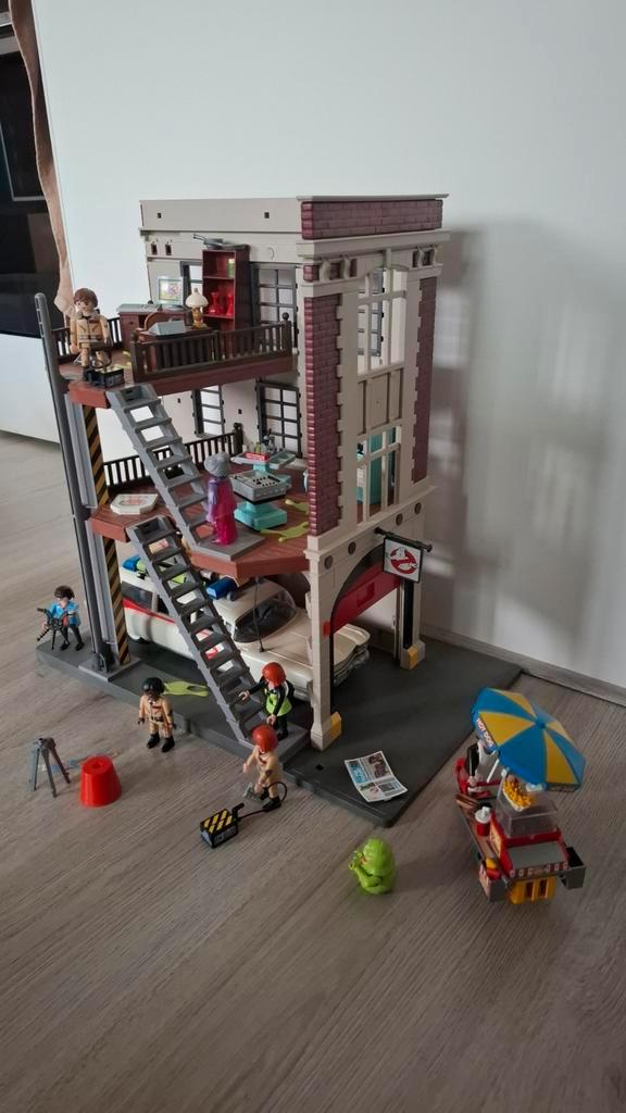 Playmobil Ghostbusters 9219+9220+9222 Set, Kinderen en Baby's, Speelgoed | Playmobil, Gebruikt, Ophalen of Verzenden