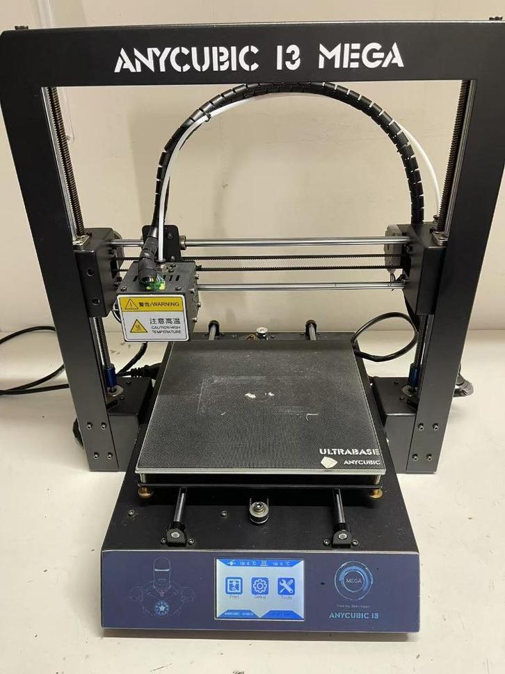 3D-printer Anycubic 3D i3 Mega Touch Screen 210x210x205 mm, Computers en Software, 3D Printers, Gebruikt, Ophalen