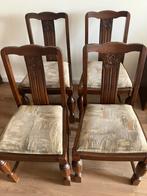Antieke stoelen voor eetkamer 4 stuks, Ophalen