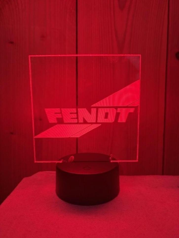 Fendt lamp, Verzamelen, Merken en Reclamevoorwerpen, Nieuw, Lichtbak of (neon) lamp, Ophalen of Verzenden