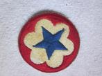 Embleem US Army Service Forces diameter 6 cm., Ophalen of Verzenden, Landmacht, Amerika, Embleem of Badge