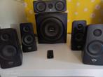 Trust Speakers GTX 5.1 with controller, Computers en Software, Pc speakers, Ophalen of Verzenden, Zo goed als nieuw