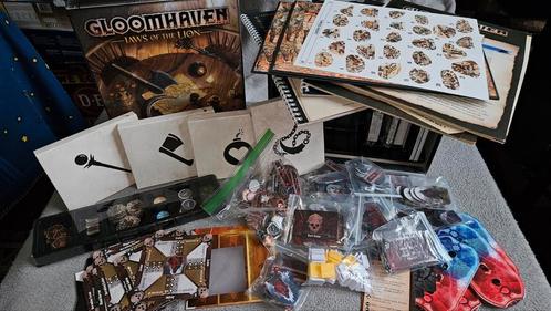 Gloomhaven Jaws of the Lion Cephalofair Games, Hobby en Vrije tijd, Gezelschapsspellen | Bordspellen, Gebruikt, Drie of vier spelers