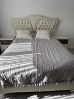 Mooie kleur en model boxspring, Ophalen of Verzenden, Zo goed als nieuw, Tweepersoons, 200 cm