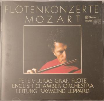 MOZART Flötenkonzerte CD GRAF LEPPARD CLAVES TOP CONDITIE beschikbaar voor biedingen