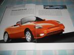 Fiat Barchetta 1995 Brochure, Verzenden, Zo goed als nieuw, Overige merken