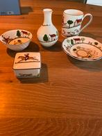 Wedgwood Hunting Scenes met Doos, Antiek en Kunst, Ophalen