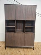 Vakkenkast Madison 135 cm breed kleur walnoot, Huis en Inrichting, Ophalen, ., 25 tot 50 cm, .