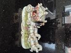 Vintage Italiaanse capodimonte porseleinen koets, Ophalen