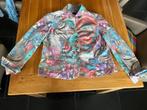 Roze/blauw/bruin Witteveen jasje, maat 44, Kleding | Dames, Overige kleuren, Verzenden, Maat 42/44 (L), Zo goed als nieuw