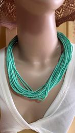Turquoise kralen ketting (K2S2), Verzenden