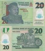 NIGERIA 2021 20 naira #34q UNC polymer, Postzegels en Munten, Bankbiljetten | Afrika, Verzenden, Nigeria