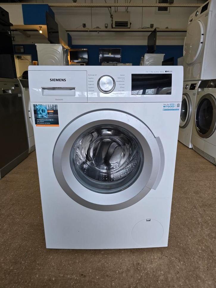 Siemens IQ 500 wasmachine | 8 kilo | A+++ | Gratis thuis ✅️, Witgoed en Apparatuur, Wasmachines, Zo goed als nieuw, Voorlader
