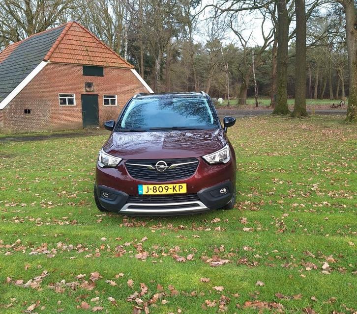 Opel Crossland X 1.2 Turbo 110 pk Automaat 2018 Rood, Auto's, Opel, Particulier, Crossland X, ABS, Achteruitrijcamera, Adaptive Cruise Control