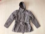 Trenchcoat kort jas C&A Grijs maat 46, Ophalen of Verzenden, Grijs, C&A, Jas of Mantel