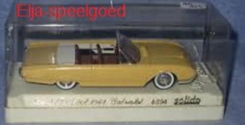 Modelauto Ford t - Bird 1961 Cabrio 1:43 4504 Solido, Hobby en Vrije tijd, Modelauto's | 1:43, Nieuw, Auto, Solido, Ophalen of Verzenden