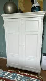 Prachtig brocante kast, Huis en Inrichting, Kasten | Kledingkasten, Ophalen, Gebruikt, 100 tot 150 cm, Met hangruimte