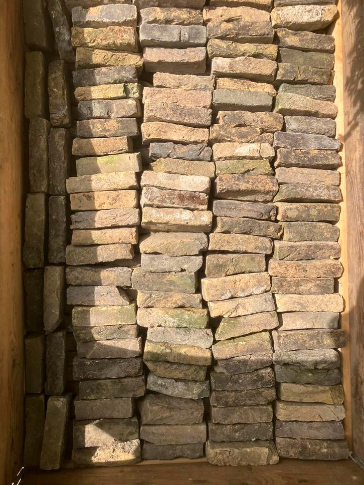 Ijsseltjes - hard gebakken ijssel klinkers, Tuin en Terras, Tegels en Klinkers, Klinkers, Natuursteen, Ophalen