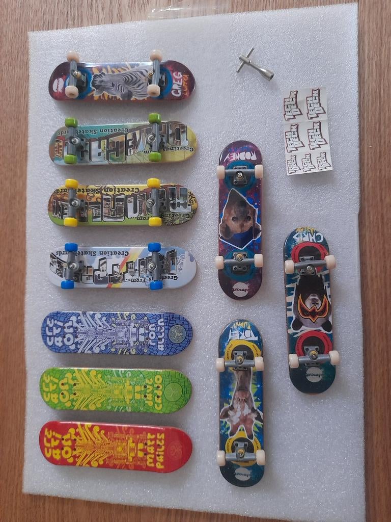 Tech deck skateboarden, Sport en Fitness, Skateboarden, Ophalen of Verzenden, Gebruikt, Skateboard