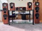 KEF iQ9 x 2, iQ6c x 1 iQ3 x 2 luidsprekers (surround sound), Audio, Tv en Foto, Luidsprekers, Gebruikt, Surroundset zonder subwoofer