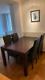 Prachtige eetkamerset, tafel is te vergroten., Huis en Inrichting, Tafels | Eettafels, Ophalen of Verzenden