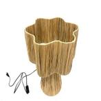Raffia lampje, Huis en Inrichting, Ophalen of Verzenden, Zo goed als nieuw, Minder dan 50 cm