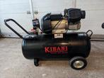 Kibani Compressor - 100L Tank (met diverse accessoires), Ophalen, Gebruikt, 200 tot 400 liter/min, Mobiel