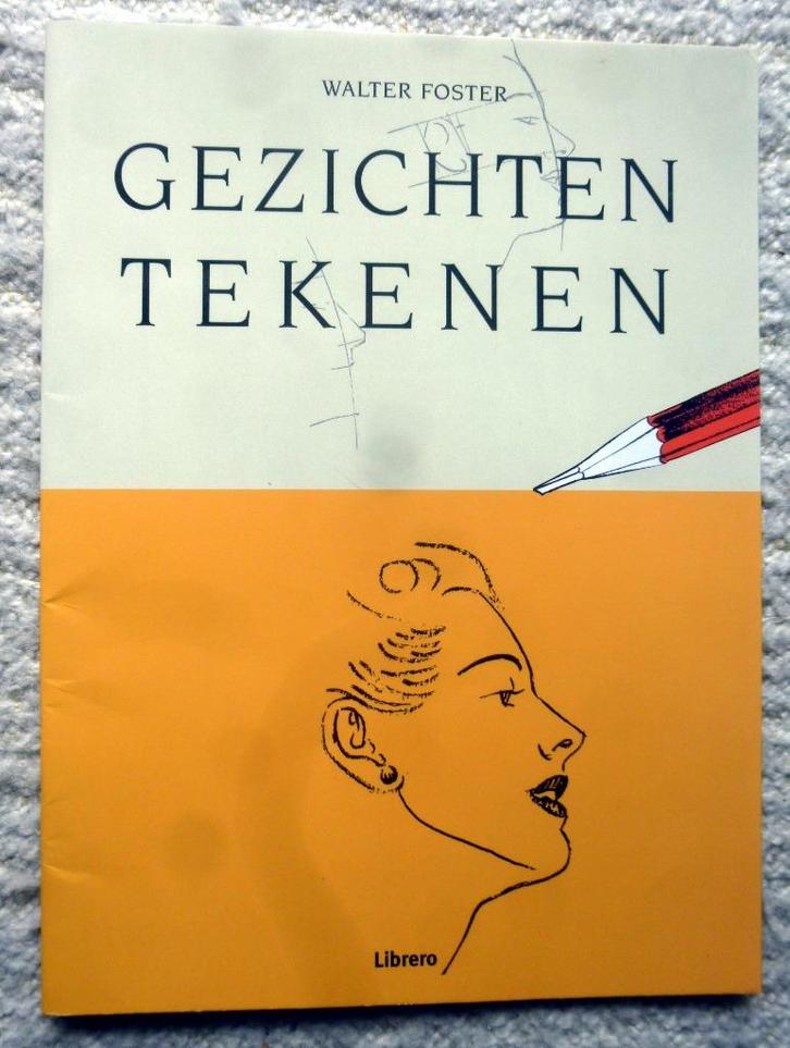 Gezichten tekenen, stapsgewijs - door Walter Foster - Nieuw, Hobby en Vrije tijd, Tekenen, Nieuw, Boek of Gids, Ophalen of Verzenden