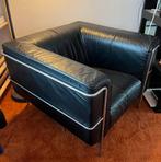 Harvink fauteuil M4 gebaseerd op Le Corbusier LC2, Huis en Inrichting, Fauteuils, Ophalen, Zo goed als nieuw, 50 tot 75 cm, Leer