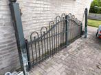 Smeedijzeren poort, Ophalen, Met poort, Gebruikt, Tuinhek