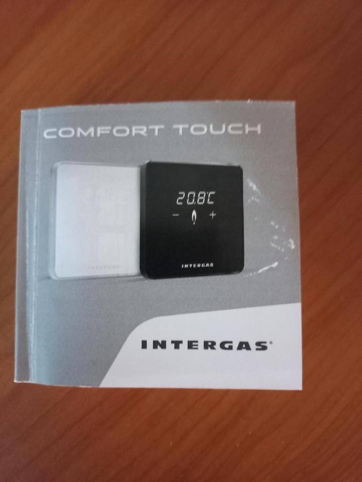 Intergas Comfort Touch Thermostaat, Doe-het-zelf en Verbouw, Thermostaten, Zo goed als nieuw, Slimme thermostaat, Ophalen of Verzenden