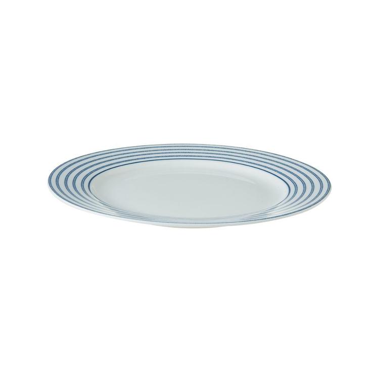 Ontbijtborden Candy Stripe Laura Ashley servies, Huis en Inrichting, Keuken | Servies, Nieuw, Bord(en), Overige stijlen, Overige materialen