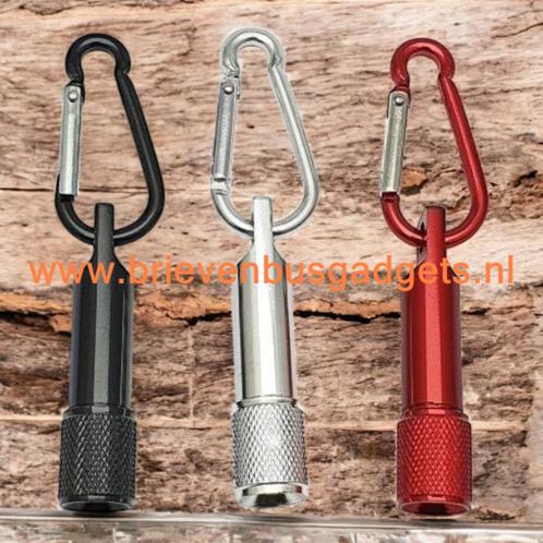 Sleutelhanger met zaklampje, Caravans en Kamperen, Zaklampen, Nieuw, Batterij, Verzenden
