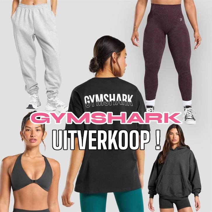 GYMSHARK KLEDING UITVERKOOP!, Kleding | Dames, Sportkleding, Nieuw, Zwart, Ophalen of Verzenden