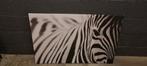 Zebra Schilderij, Huis en Inrichting, Woonaccessoires | Schilderijen, Tekeningen en Foto's, Minder dan 50 cm, Ophalen of Verzenden