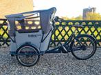 Babboe curve mountain elektrische bakfiets met accu, Ophalen, Gebruikt, 4 kinderen of meer, Huif
