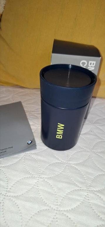 BMW thermo beker nieuw 160 ml met drukknop beschikbaar voor biedingen